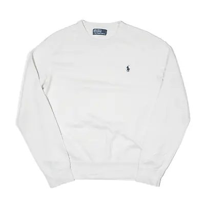 £24.99 • Buy POLO RALPH LAUREN Sweatshirt White Mens S