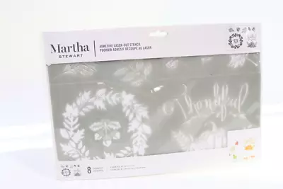 Martha Stewart Adhesive Laser-Cut Stencil • $6.60