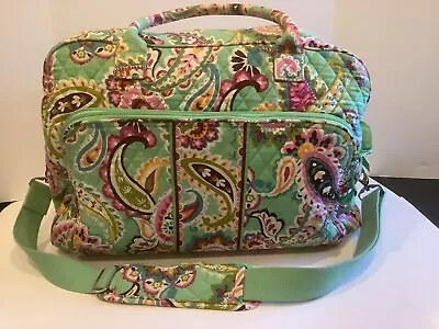 Gently Used~Vera Bradley Tutti Frutti Weekender Bags/ Trolley Sleeve • $59.99