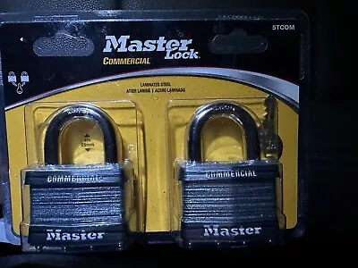 Master Lock 5TCOM PK/2 Of #5 KA Commercial Laminated Steel Padlocks  • $28.50