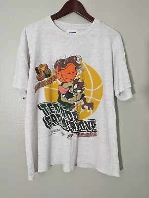 VTG 1996 Seattle Supersonics Taz Terror From Above T-Shirt Size Large • $129.99