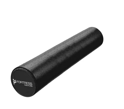 $63.95 • Buy Rollex Long Round Foam Roller Black Massage Stability Exercises Roller