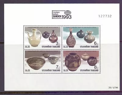 Thailand  1993  Mini Sheet Philatelic Expo MNH. • $4.40