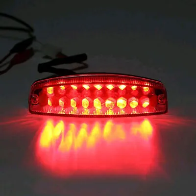 Motorcycle Parts Brake Tail Light Motorbike Rear Indicator Led Lamp Accessories • $9.43