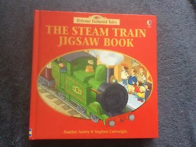 £2 • Buy The Steam Train Jigsaw Book (Farmyard Tales), Heather Amery, Used VG  Condition