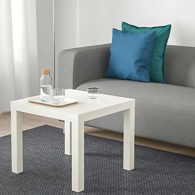 Ikea Lack Coffee Table Side Table End DisplaySquare Small Office Home 55x55cm • £20.99