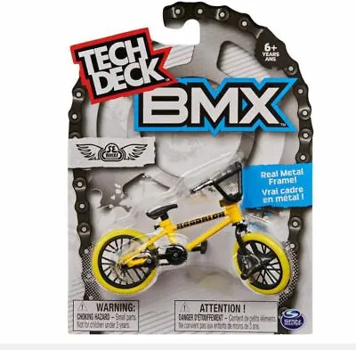 Tech Deck Bmx Se Bikes  Bike Metal Yellow Frame Black  Tyres Refresh Series • $28.99