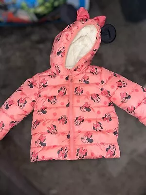 Minnie Mouse Coat 9-12 Months  • £6.99