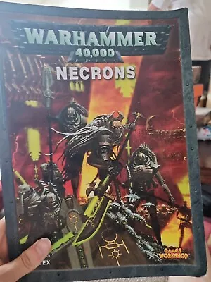 Warhammer 40K Necrons Codex 2011 • £10