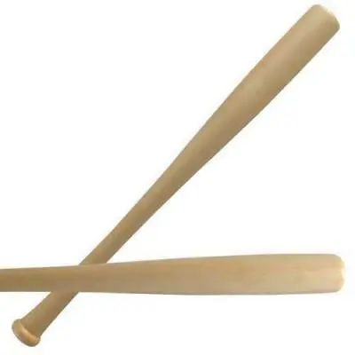 £11.99 • Buy Heavy Duty Wooden Baseball Bat Rounders Softball Outdoor Sports Fun 62cm (24 )