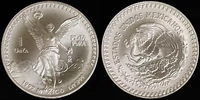 1992 - Mexico Libertad 1oz Silver .999 • $43