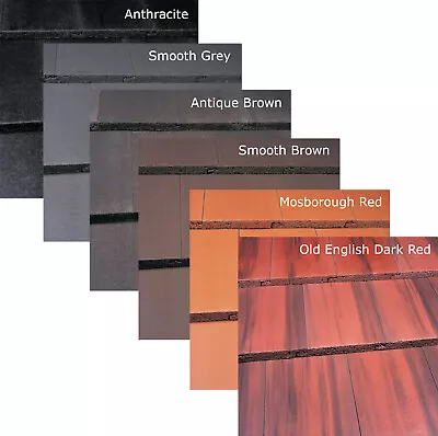 £10 • Buy Marley Modern Interlocking Roofing Roof Tiles Flat Single Lap Slate-Like Look