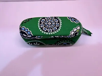 Vera Bradley Green CUPCAKE Eyeglass Single Zip Around Case 6  X 2 Retired • $10.79