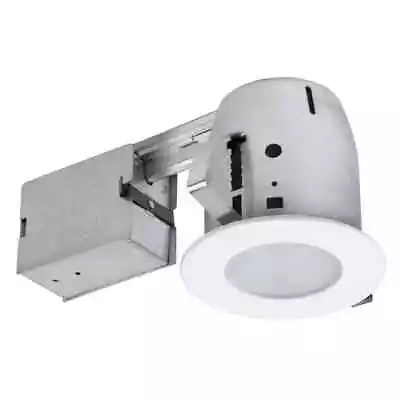 Globe Electric 4 In. White Recessed Circular Shower Lighting Kit 90663 • $19.95