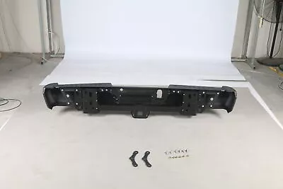 For 2015-2020 Ford F-150 W/ Tow Hitch Park Holes Black Rear Bumper Assembly USA • $275