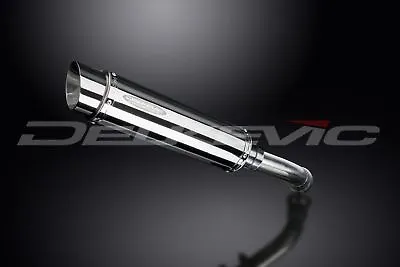 Delkevic 14  Stainless Steel Round Slip-On Muffler - BMW K1200GT - 06-12 Exhaust • $294.99