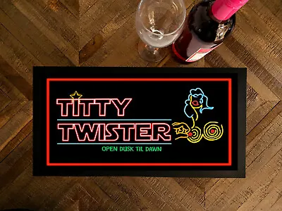 £15.45 • Buy The Titty Twister Bar Runner Horror Vampire Bar Movie Memorabilia Pubs Clubs
