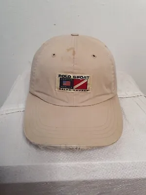 Vintage Polo Ralph Lauren Cap Hat Dive Service Embroidered 90s Y2k Polo Sport • $140