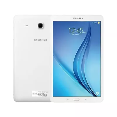 Samsung Tablet Galaxy Tab E 2016 9.6 SM T560 9.6'' Inches Google 8GB White • £77.99