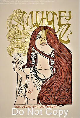 Mudhoney Concert Show Poster 12 X18  • $12.95