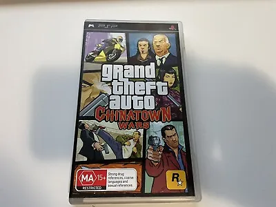 Grand Theft Auto Chinatown Wars - Playstation Portable - PSP - PAL - Complete • $65