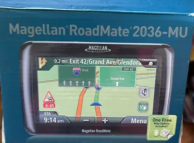Open Box Magellan RoadMate 2036-MU 4.3-Inch Portable GPS Navigator • $50