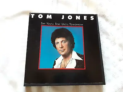 Reel To Reel Tape Tom Jones  Say You'll Stay Until Tomorrow  4 Track ~ 3 3/4 IPS • $13.89