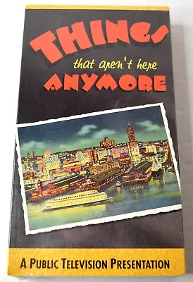 1995 Things That Aren't Here Anymore Northwest Memories Vhs Tape New Sealed • $7.99