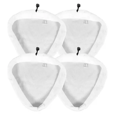 Cloths Covers Pads For WOLF 1500W Super H2OT 10-in-1 Steam Cleaner Mop X 4 Pack • £9.49