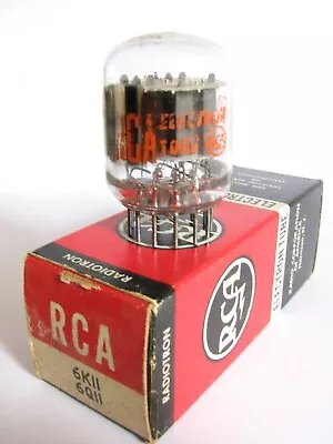 1960s GE Made RCA 6K11 6Q11 Tube - New Old Stock/New In BoxHickok 539B Tested • $34.95