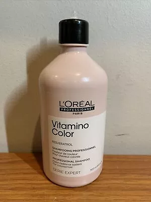 L'OREAL Serie Expert Resveratrol Vitamino Color Shampoo | 500ml Broken Pump • $29.75