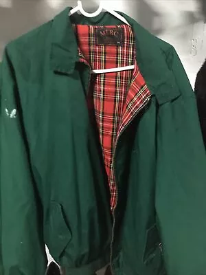 Merc London Men's Green Classic Harrington Bomber Jacket Size XXL  • $100