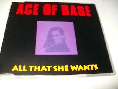 Ace Of Base - All That She Wants - Uk Cd Single • £1.99