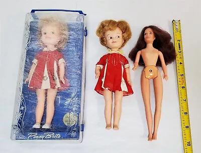 I-255 Vintage 1960/70's Penny Brite And Charlies Angels Dolls Lot Of 3  • $9.99