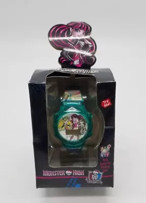 Monster High Flashing Lights LCD Children's Watch (Green) Brand New In Box • $14.88