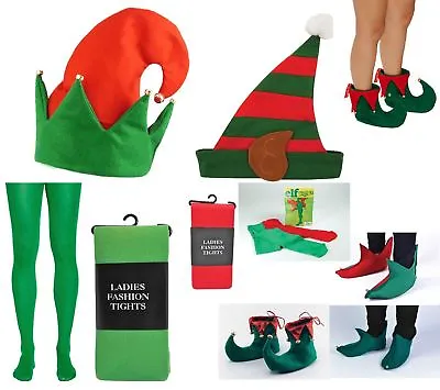 £3.50 • Buy Adult Ladies Santa's Little Helper Cute Elf Christmas Fancy Dress Party Costume