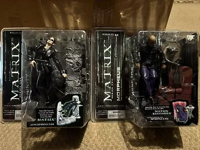 The Matrix - Series 1  Trinity-lobby Scene And Morpheus - The Matrix Reloaded • $80