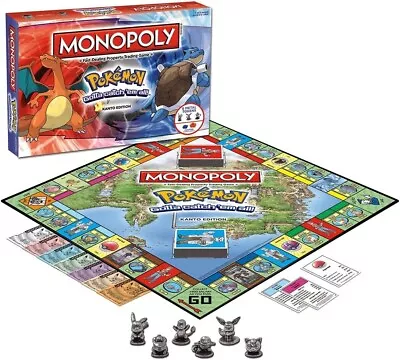 Hasbro Pokemon Collector's Edition Monopoly Board Game - 41357 • $25