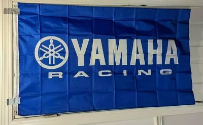 Yamaha Motorcycle Logo Flag Banner 3x5 Ft Mancave Garage Flag MX/SX • $13