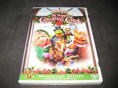 The Muppet Christmas Carol (dvd 1992) Gc -g -ws & Fs - Family -holiday - Musical • $4.50