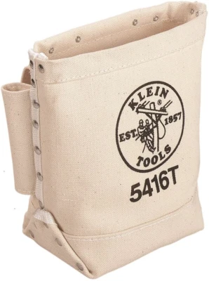 $26.41 • Buy Tool Pouch, Leather Bull-Pin And Bolt Bag, Tunnel Loop Connection