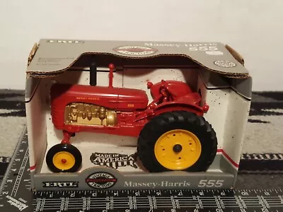 Ertl Massey Harris 555 1/16 Diecast Farm Tractor Replica Collectible • $175