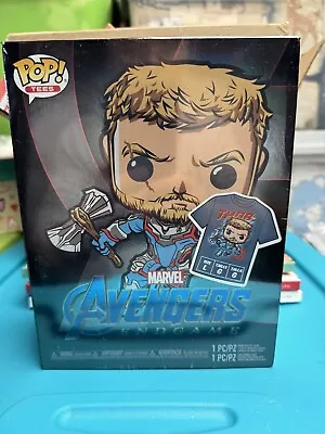 Funko POP! Marvel Avengers Endgame Thor & T-Shirt Large GameStop Excl NEW • £24.10