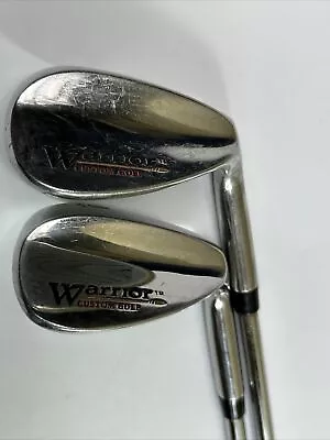 $44.95 • Buy 2 Warrior Custom Golf Irons GW 52* LW 60* Gap & Lob Wedges Set RH