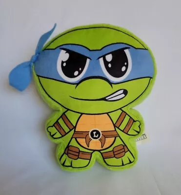 Nickelodeon Teenage Mutant Ninja Turtles Leonardo 8  Stuffed Plush Pillow TMNT • $8.50