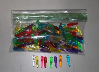 VINTAGE (Rose Art) Lite Brite Pegs 100 Multi Colors (  FAST SHIPPING ) • $10.95