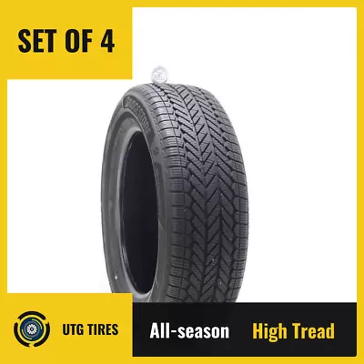 Set Of (4) Used 235/60R18 Bridgestone WeatherPeak 103H - 9/32 • $243.24