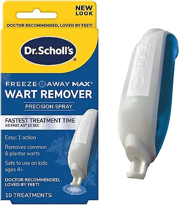$24.86 • Buy Dr. Scholl's Freeze Away Skin Max Wart Plantar & Tag Remover 10 Easy Treatments
