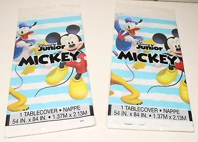 Disney Junior Mickey Mouse Plastic Tablecovers Party Supplies Party Decorations • $12.25