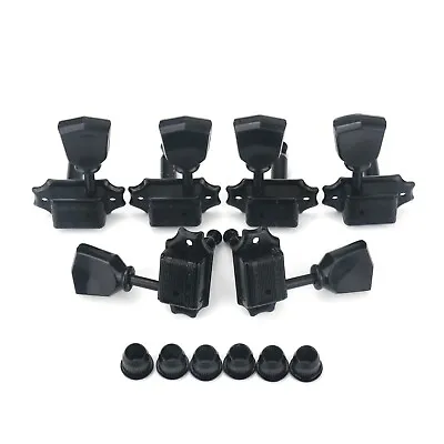 NEW Wilkinson WJ44 3x3 Vintage Tuners Black For Les Paul SG ES Gibson/Epiphone  • $29.03